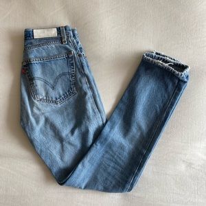 Re/Done Levi’s straight leg jeans